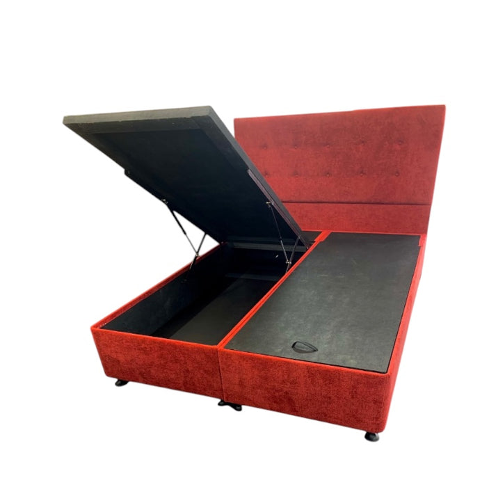 Gas Lift NZ Made Storage Bed (Low Height)- Queen Split