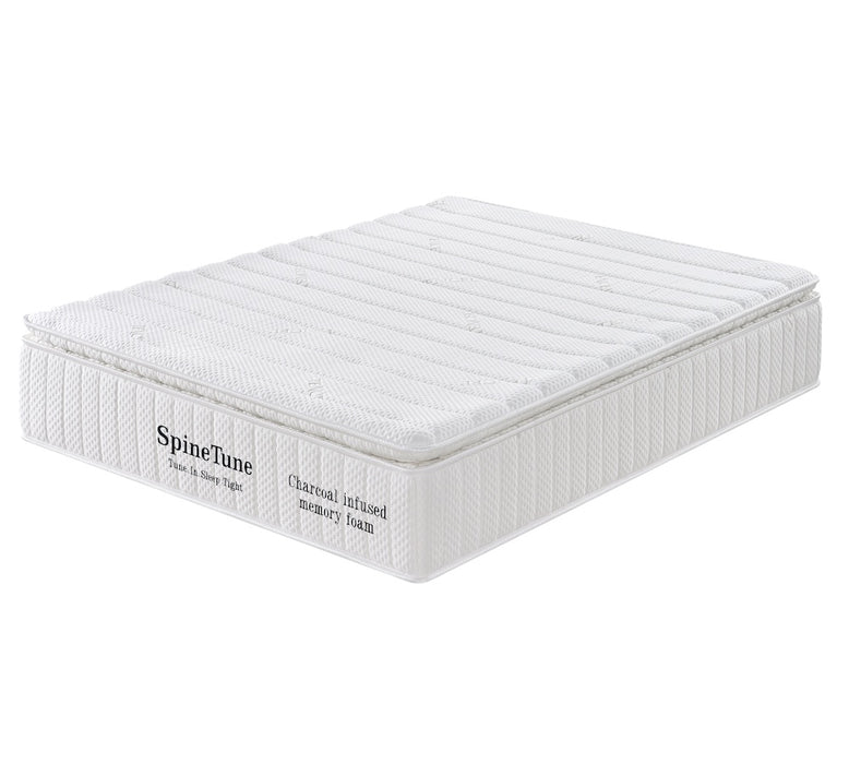 Spine Tune Premium Memory Foam Mattress with Base - Queen