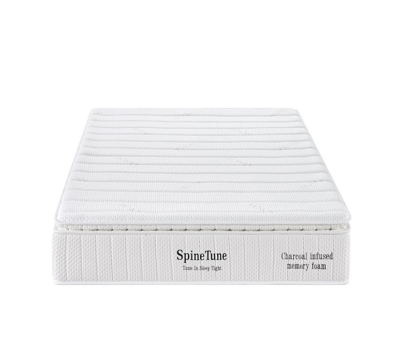 Spine Tune Premium Memory Foam Mattress with Base - Queen