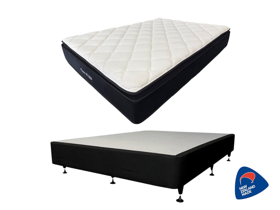 CoreAlign - 5 Zone Euro Top Pocket Spring (NZ Made Premium Mattress & Base)